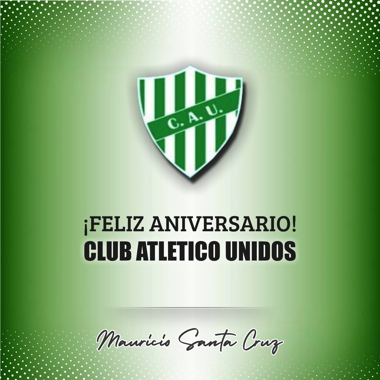 Homenajes hoy 25 de Mayo con motivo de los 95 años del club Unidos y 96  años de la liga departamental de fútbol de Colón. – INFOER NOTICIAS De  Entre Rios en tus manos…